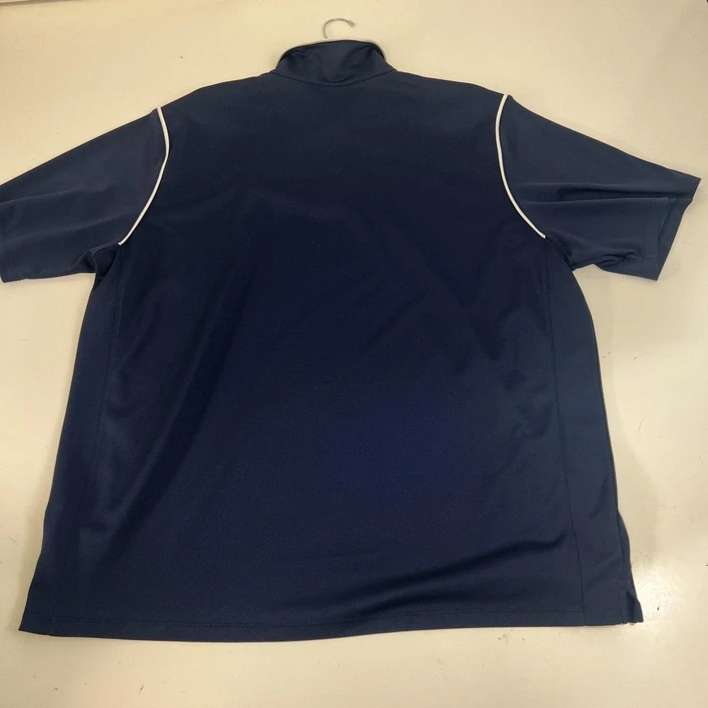 North Carolina Tar Heels Shirt Mens XXL Navy NCAA‎ Basketball Nike Dri Fit